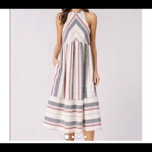 Midi Striped Dress